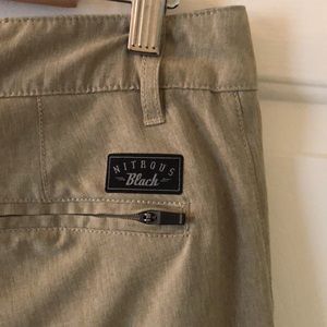 Gently worn khaki shorts
